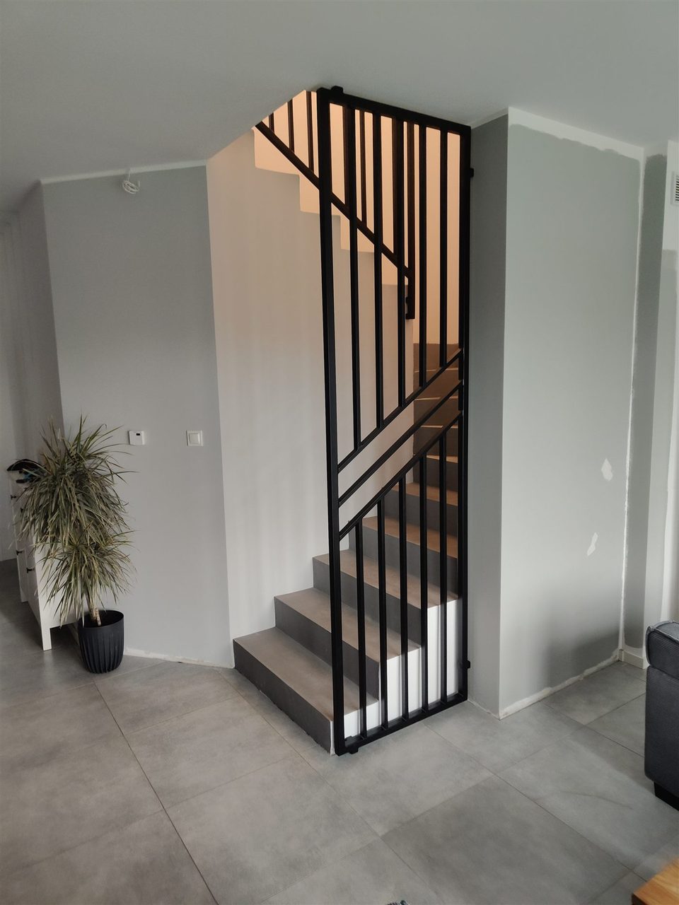 Balustrada przy schodach