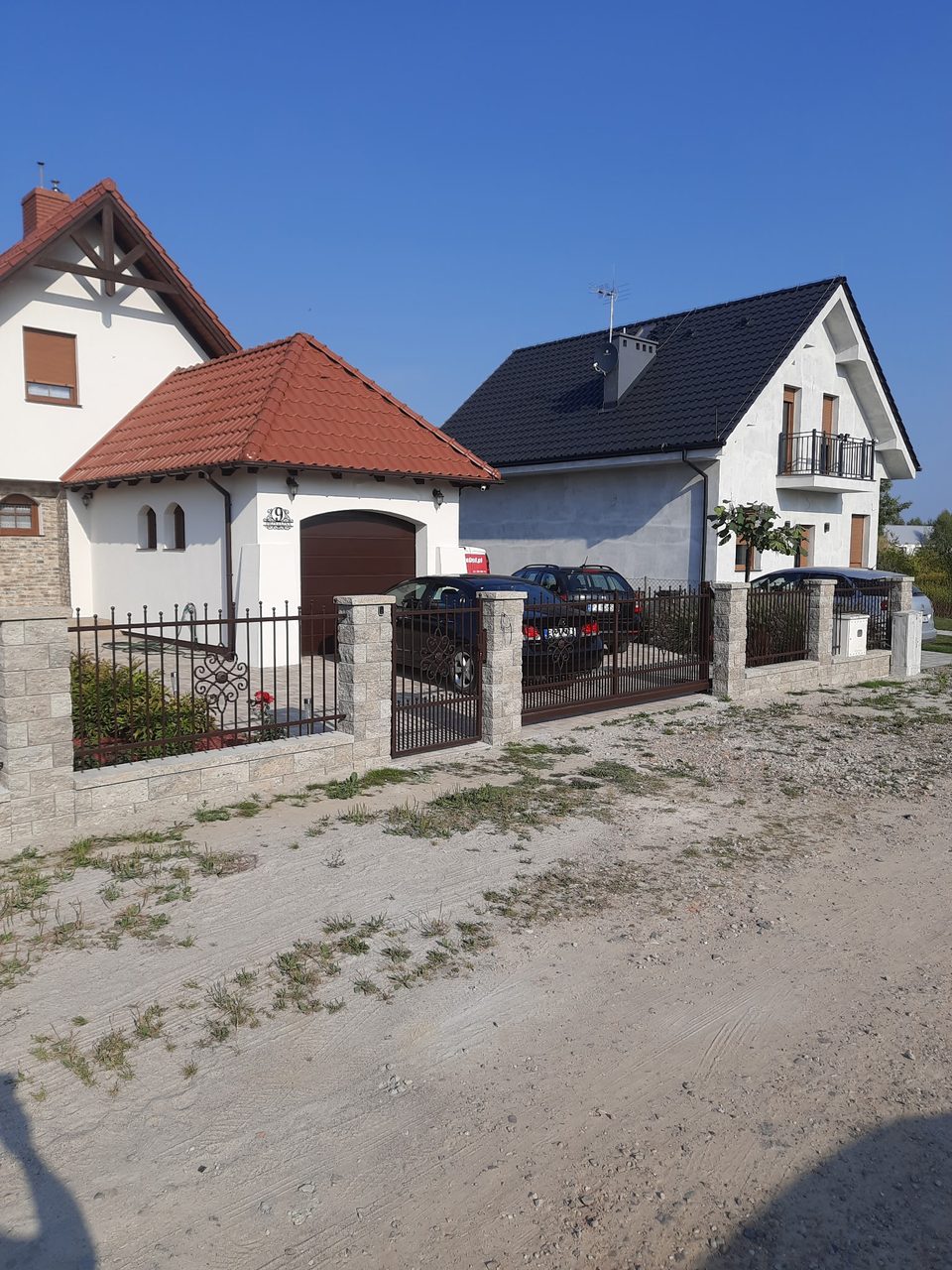 Ogrodzenie metalowe ozdobne posesji